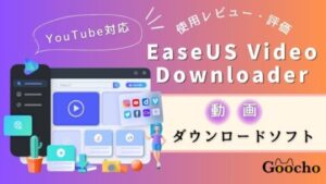 EaseUS Video Downloader使用レビュー・評価