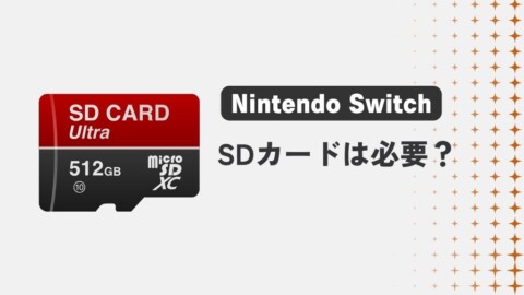 スイッチにSDカードは必要？